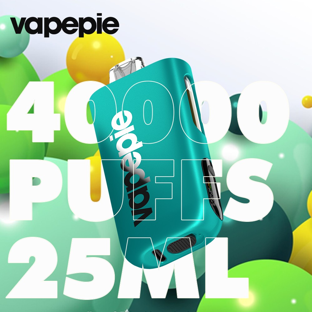 VAPEPIE Max 40000 PUFFS - A világ első ultravékony, nagy kapacitású vapeja