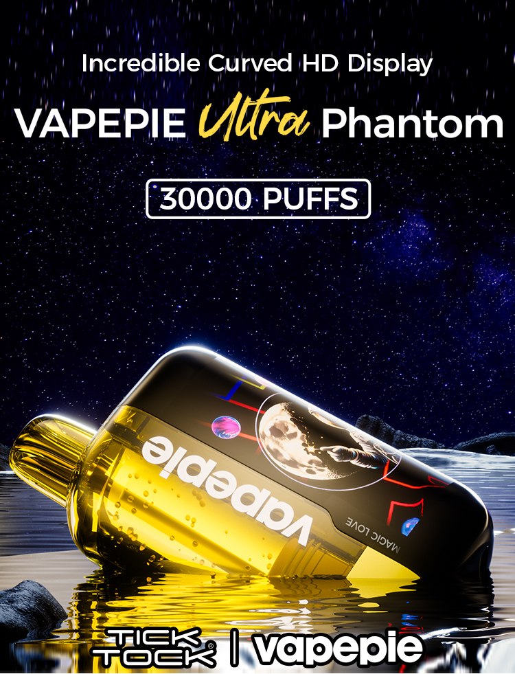 Új termékek — TK x VAPEPIE Ultra Phantom 30000 slukk